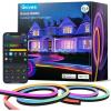 imageGovee Outdoor Neon Rope Lights 328ft RGBIC IP67 Waterproof Christmas Decorations with 64 Scene Modes Music Sync Flexible LED Outdoor Lights Christmas Lights Work with Alexa Google Assistant656ft