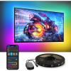 imageGovee TV LED BacklightRGBIC Smart LED Strip Lights for 7080 inch TVs Bluetooth and WiFi Control Works with Alexa ampamp Google Assistant Music Sync 99 Scene Modes Adapter125FT for 5565 TV