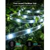 imageGovee Outdoor LED Strip Lights RGBIC with Warm and Cold White 656ft 24G WiFi Smart Outdoor Lights Waterproof Work with Alexa App Control Outdoor Decor for Patio Yard328 ft