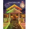 imageGovee Outdoor Wall Light 1500LM Smart RGBIC Porch Lights Outdoor with 45 Scene Modes IP65 Waterproof for Outdoor Decor DIY Lighting Effects Works with Alexa Google Assistant and Matter 2 Pack2