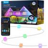 imageGovee Permanent Outdoor Lights Smart RGBIC Outdoor Decor with 75 Scene Modes 100ft with 72 LED Lights IP67 Waterproof for Outdoor Decorations Work with Alexa Google Assistant WhiteWhite