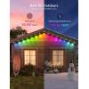 imageGovee Permanent Outdoor Lights Smart RGBIC Outdoor Decor with 75 Scene Modes 100ft with 72 LED Lights IP67 Waterproof for Outdoor Decorations Work with Alexa Google Assistant WhiteWhite