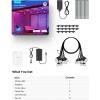 imageGovee Smart Outdoor String Lights 2 144ft RGBIC Outdoor Lights with Dimmable Warm White LED Bulbs for Valentines Day Scene Modes for Patio Backyard IP65 Waterproof Works with Alexa App Control48ft