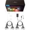 imageGovee Smart Outdoor String Lights H7015 48ft RGBIC Outdoor Lights with 15 Dimmable LED Bulbs IP65 Waterproof Color Changing Warm White Lights with 47 Scene Modes Works with Alexa App Control96ft