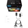 imageGovee Smart Outdoor String Lights H7021 RGBIC Warm White 96ft 2 Ropes of 48ft LED Bulbs for Valentines Day Gifts WiFi Patio Lights Work with Alexa Google APP Control IP65 Waterproof48ft