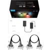 imageGovee Smart Outdoor String Lights H7021 RGBIC Warm White 96ft 2 Ropes of 48ft LED Bulbs for Valentines Day Gifts WiFi Patio Lights Work with Alexa Google APP Control IP65 Waterproof96ft