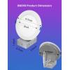 imageGovee Smart Recessed Lighting 6 Inch WiFi Bluetooth Direct Connect RGBWW LED Downlight 65 Scene Mode LED Can Lights Work with Alexa ampamp Google Assistant with Junction Box 1100 Lumen 4 Pack4 Inch