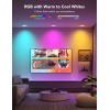 imageGovee Smart Recessed Lighting 6 Inch WiFi Bluetooth Direct Connect RGBWW LED Downlight 65 Scene Mode LED Can Lights Work with Alexa ampamp Google Assistant with Junction Box 1100 Lumen 4 Pack4 Inch