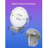 imageGovee Smart Recessed Lighting 6 Inch WiFi Bluetooth Direct Connect RGBWW LED Downlight 65 Scene Mode LED Can Lights Work with Alexa ampamp Google Assistant with Junction Box 1100 Lumen 4 Pack6 Inch
