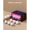 imageGovee BR30 Smart Light Bulbs Works with Matter Alexa and Google Assistant LED Light Bulb WiFi RGBWW Color Changing Flood Light Bulbs Recessed Can Light Bulbs 24Ghz only 850 Lumen 4 Pack6
