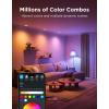 imageGovee BR30 Smart Light Bulbs Works with Matter Alexa and Google Assistant LED Light Bulb WiFi RGBWW Color Changing Flood Light Bulbs Recessed Can Light Bulbs 24Ghz only 850 Lumen 4 Pack6