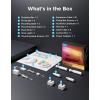 imageGovee Strip Light with Skyline Kit 131ft Smart LED Strip Lights Work with Alexa Google Assistant and Matter RGBWWIC Color Changing Light Strip LED Lights for Bedroom Party Home Decor197ft