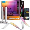 imageGovee Strip Light with Skyline Kit 131ft Smart LED Strip Lights Work with Alexa Google Assistant and Matter RGBWWIC Color Changing Light Strip LED Lights for Bedroom Party Home Decor131ft