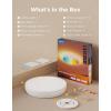 imageGovee Smart Ceiling Light 4300LM RGBIC LED Ceiling Light Fixture Works with Matter Flush Mount Light Fixture DIY Colors 2700K6500K Ceiling Lights for Bedroom Living Room 15 Inch 1 Pack