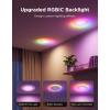 imageGovee Smart Recessed Lighting 6 inch RGBIC LED Retrofit Recessed Light Compitable with Matter and Alexa 2700K6500K Dimmable 1100LM Canless Downlight with Junction Box for Bedroom 4 Pack6 Inch