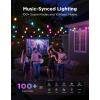 imageGovee Outdoor S14 Bulb String Lights 2 96ft Smart RGBIC Warm White Patio Lights with 30 LED Bulbs 111 Scene Modes for Outdoor Decor Works with Alexa Google Matter APP Control IP66 Waterproof96ft