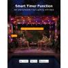 imageGovee Outdoor S14 Bulb String Lights 2 96ft Smart RGBIC Warm White Patio Lights with 30 LED Bulbs 111 Scene Modes for Outdoor Decor Works with Alexa Google Matter APP Control IP66 Waterproof96ft