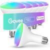 imageGovee Smart Light Bulbs 1200 Lumens Dimmable BR30 Bulbs RGBWW Color Changing Light Bulb Flood Light Bulbs Work with Alexa Google Assistant WiFi ampamp Bluetooth LED Bulbs Music Sync 2 Pack6