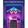 imageGovee Glide Hexa Light Panels RGBIC Hexagon LED Wall Lights WiFi Smart Home Creative Wall Lights with Music Sync Works with Alexa Google Assistant for Indoor Gaming Decor 10 Pack10 panels