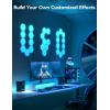 imageGovee Glide Hexa Light Panels RGBIC Hexagon LED Wall Lights WiFi Smart Home Creative Wall Lights with Music Sync Works with Alexa Google Assistant for Indoor Gaming Decor 10 Pack10 panels
