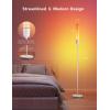 imageGovee RGBIC Cylinder Floor Lamp LED Corner Floor Lamp with WiFi App Control Smart Lamp with 64 Scenes DIY Mode Music Sync 1500 Lumens Modern Lamp for Bedroom Living Room