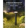 imageGovee Outdoor Pathway Lights 2 IP66 Waterproof Patio Lights 60 Scene Modes Landscape Lighting for Yard Garage Garden Lawn Outdoor Decor Works with Alexa Google Assistant Matter Wired 4 Pack