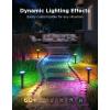 imageGovee Outdoor Pathway Lights 2 IP66 Waterproof Patio Lights 60 Scene Modes Landscape Lighting for Yard Garage Garden Lawn Outdoor Decor Works with Alexa Google Assistant Matter Wired 4 Pack