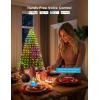 imageGovee Christmas Tree Lights Smart RGBIC 480 LEDs Christmas Lights Outdoor 66ft  24 String Lights for Holiday Decor IP65 Waterproof Music Sync Voice Control 60 Scene Modes Green Wire