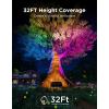 imageGovee Outdoor Tree Lights 3Pack RGBWIC LED Landscape Lighting IP67 Waterproof Outdoor Lights for Yard Patio Garden 66 Scene Modes with App Control Works with Alexa Google Assistant Matter