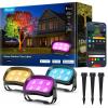 imageGovee Outdoor Tree Lights 3Pack RGBWIC LED Landscape Lighting IP67 Waterproof Outdoor Lights for Yard Patio Garden 66 Scene Modes with App Control Works with Alexa Google Assistant Matter