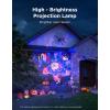 imageGovee Outdoor Decoration Projector Light 20W LED Snowflake Projector IP67 Waterproof 180 Rotation 20 HD Effects ampamp 58 Scene Modes with App Control Works with Alexa Google Assistant Matter