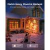 imageGovee Outdoor Decoration Projector Light 20W LED Snowflake Projector IP67 Waterproof 180 Rotation 20 HD Effects ampamp 58 Scene Modes with App Control Works with Alexa Google Assistant Matter