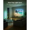 imageGovee TV Backlight 3 Pro with HDR Triple Camera 118ft 5in1 RGBWWIC LED Strip Lights That Change with 5565 Inch TVs 75LEDsm Supports AI Filter Smart App and Vioce Control DreamView Sync118FT for 5565 TV