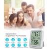 imageGovee Digital Hygrometer Indoor Thermometer Room H5075 Bluetooth Temperature Humidity Meter with 164ft Remote App Control Notification Alerts 2 Years Data Storage Export for Bedroom Wine CellarGrey