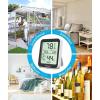 imageGovee Digital Hygrometer Indoor Thermometer Room H5075 Bluetooth Temperature Humidity Meter with 164ft Remote App Control Notification Alerts 2 Years Data Storage Export for Bedroom Wine CellarBlack