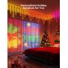 imageGovee Outdoor Lights Set Includes Curtain Lights String Lights ampamp Icicle Lights House Decor for Indoors ampamp Outdoors RGBIC Smart LED Lights HollyJolly Christmas Bundle 1 Pack Each