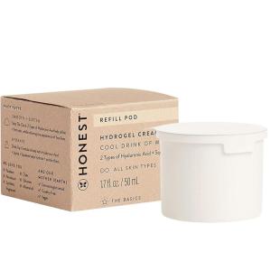 imageHonest Beauty Hydrogel Cream with Hyaluronic Acid Jojoba  Squalane  Oil Free Lightweight Moisturizing  EWG Verified Vegan  Cruelty Free  17 fl ozRefill 17 Fl Oz