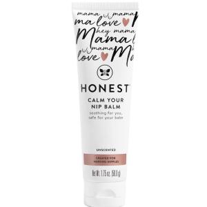 imageThe Honest Company New Mama Care Essentials Gift Set  Hospital Bag Must Haves  Travel Size Nip Balm 05 oz Glow On Body Cream 1 oz Gotta Glow Face Wash 175 fl oz Reusable PouchCalm Your Nip Balm 175 fl oz