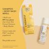 imageThe Honest Company 2in1 Cleansing Shampoo  Body Wash for Sensitive Skin  Gentle for Baby  Naturally Derived Tearfree Hypoallergenic  Fragrance Free 10 fl ozCitrus Vanilla Refresh