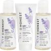 imageThe Honest Company Babes Mini Must Haves Gift Set  Travel Size Hypoallergenic Lavender Bathtime Essentials  Shampoo  Body Wash 2 fl oz Face  Body Lotion 1 fl oz Bubble Bath 2 fl oz