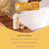 imageThe Honest Company Foaming Bubble Bath  Gentle for Baby  Naturally Derived Tearfree Hypoallergenic  Fragrance Free Sensitive 12 fl ozCitrus Vanilla Refresh