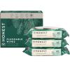 imageThe Honest Company PlantBased Flushable Wipes  99 Water Hypoallergenic EWG Verified Safe to Flush  Fragrance Free 42 CountUnscented