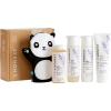imageThe Honest Company Lavender Bathtime Essentials Bundle  Shampoo  Body Wash Conditioner Face  Body Lotion Bubble Bath Panda Bath Mitt  Naturally Derived TearFree Hypoallergenic