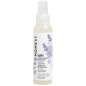imageThe Honest Company Conditioning Hair Detangler  LeaveIn Conditioner  Fortifying Spray  TearFree CrueltyFree Hypoallergenic  Lavender Calm 4 Fl OzLavender Calm
