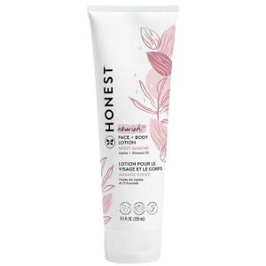 imageThe Honest Company Hydrating Face  Body Lotion  Fast Absorbing Naturally Derived Hypoallergenic  Fragrance Free Sensitive 85 fl ozSweet Almond Nourish