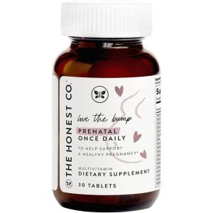 imageThe Honest Company Love the Bump Prenatal Once Daily Supplement  NSFCertified NonGMO  30 Count Tablets30 Count Pack of 1