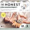 imageThe Honest Company Clean Conscious Diapers  PlantBased Sustainable  Limited Edition Prints  Club Box Size 6 35 lbs 40 CountAll the Letters  Its a Pawty