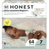 imageThe Honest Company Clean Conscious Diapers  PlantBased Sustainable  Limited Edition Prints  Club Box Size 6 35 lbs 40 CountBarnyard Babies  Its a Pawty