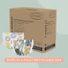 imageThe Honest Company Clean Conscious Diapers  PlantBased Sustainable  Limited Edition Prints  Club Box Size 6 35 lbs 40 CountCactus Cuties  Donuts