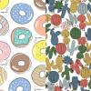 imageThe Honest Company Clean Conscious Diapers  PlantBased Sustainable  Limited Edition Prints  Club Box Size 6 35 lbs 40 CountCactus Cuties  Donuts